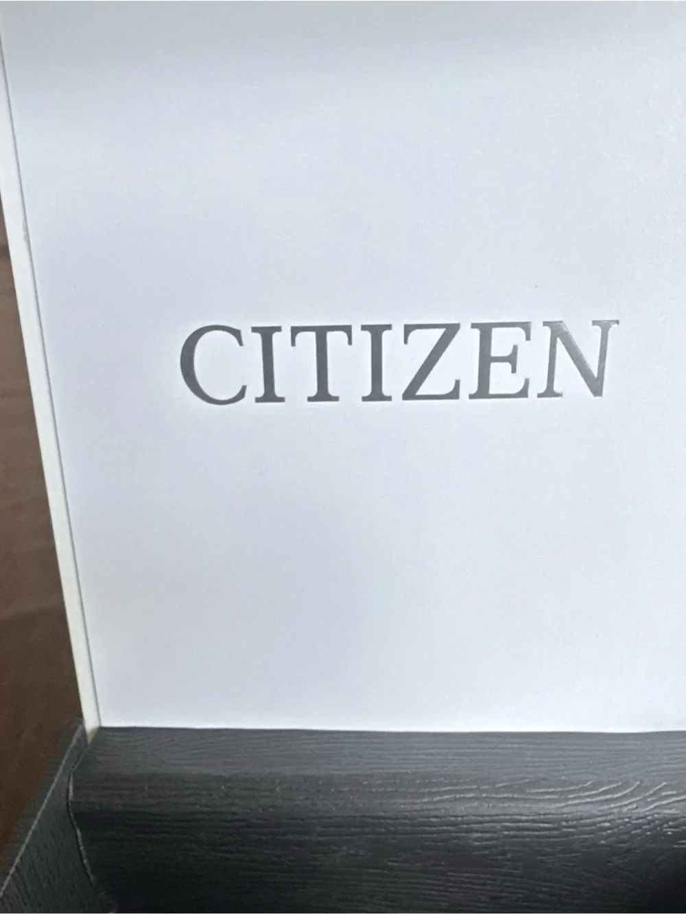CitizenTwo-Tone Silver and Gold Men's Chronograph Watch with Black Dial
